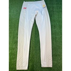 H&M Sweden Olympics Team White Track Sweat Pants‎ Men's Athleisure Medium